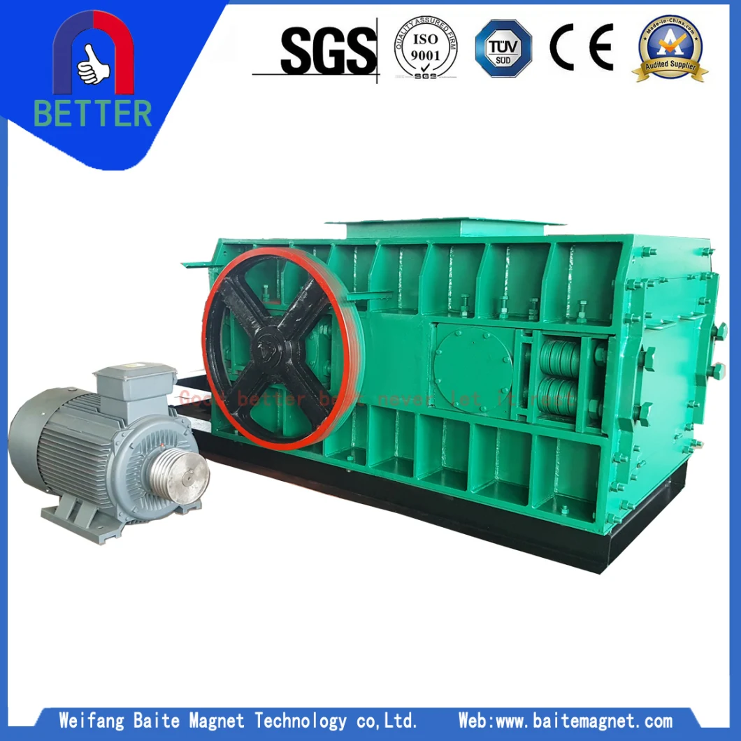 Mining Machine Crusher High Pressure Teeth Double Roller Crusher with Good Price