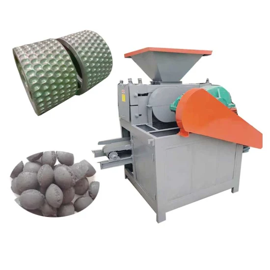 High Quality Coal Pressure Ball Machine Coal Mud Powder Ball Machine Carbon Powder Forming Machine Sawdust Briquette Processing Line Charcoal Press Machine